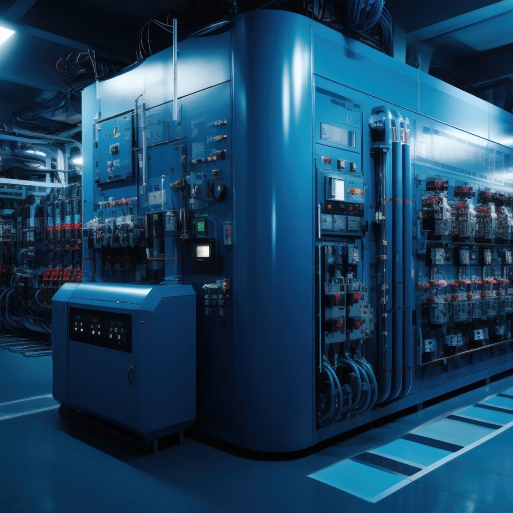 Electrical substation, power distribution network.
